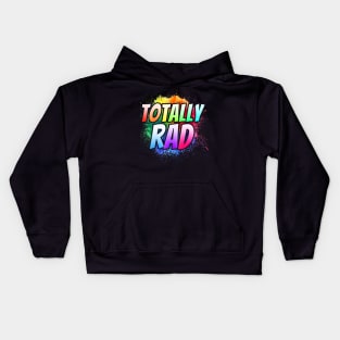 'Totally Rad Paint 80s' Awesome Eighties Vintage Gift Kids Hoodie